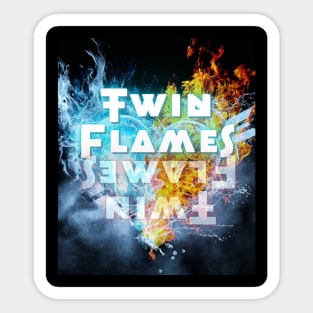 Twin Flames Sticker